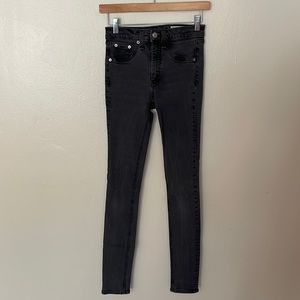 EUC Rag & Bone High Rise Skinny Jean. Size 25
